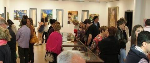 Inauguracion da Mostra de Arte e Palillo en Vimianzo Inauguracion da Mostra de Arte e Palillo en Vimianzo