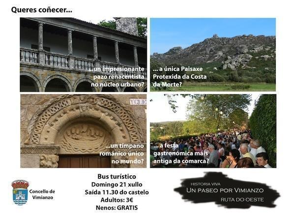 Ruta en Bus turistico-historico por Vimianzo Ruta en Bus turistico-historico por Vimianzo