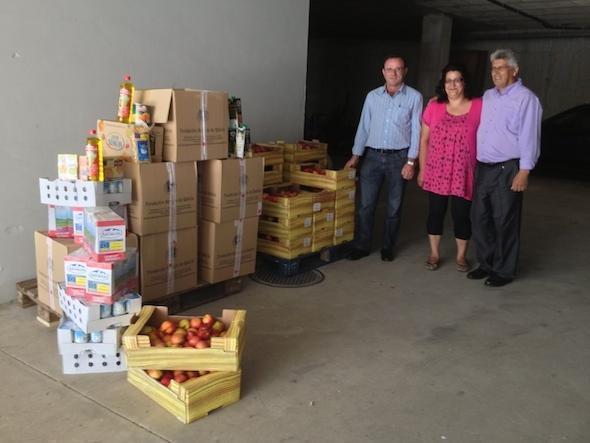 Entrega de alimentos en Malpica Entrega de alimentos en Malpica