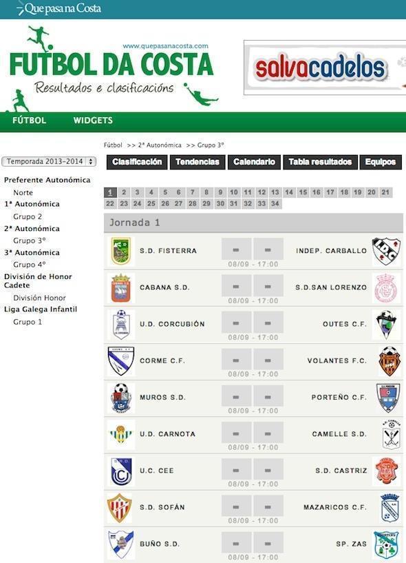 Futboldacosta-Calendario 2 Autonomica 2013-2014 Pincha na imaxe para ver o calendario completo da 2ª Autonómica 2013-2014 en www.futboldacosta.com