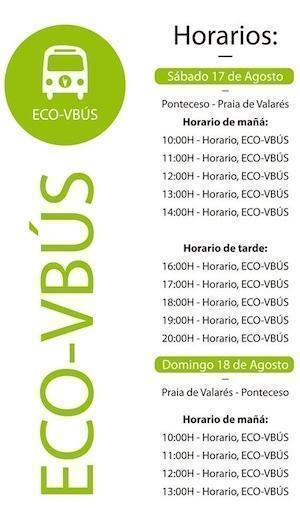 Horarios EcoVBus VdeValares 2013 Horarios EcoVBus VdeValares 2013