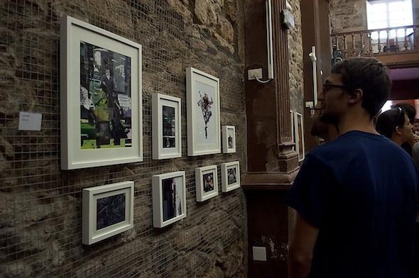 Exposicion de Andres Lopez na Capela do Pilar de Corcubion-Foto-UCV Exposicion de Andres Lopez na Capela do Pilar de Corcubion-Foto-UCV