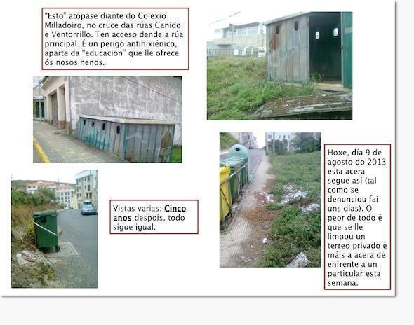 Zonas esquecidas en Canido-Malpica Zonas esquecidas en Canido-Malpica