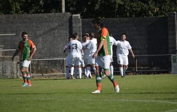 O Soneira celebrou a vitoria ante o XSC-Foto-Jorge Parri