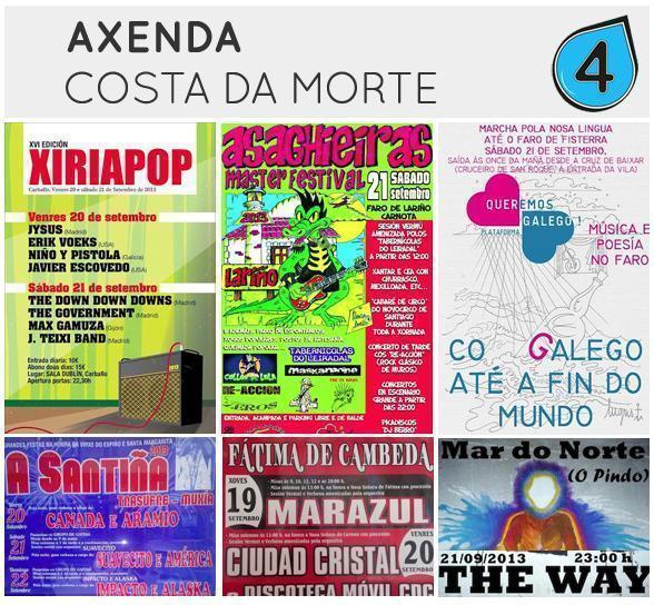 Axenda 15-09-13 Completa a Axenda para estrear o tempo en QPC da man de 4gotas.com