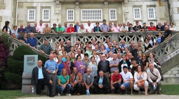 Os maiores de Vimianzo no Palacio Magdalena Os maiores de Vimianzo no Palacio Magdalena