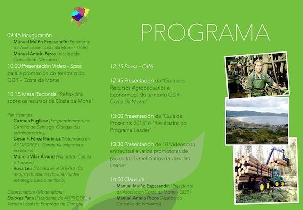 Xornada GDR Programa