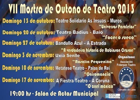 Teatro MOTA de Laxe 2013 Teatro MOTA de Laxe 2013