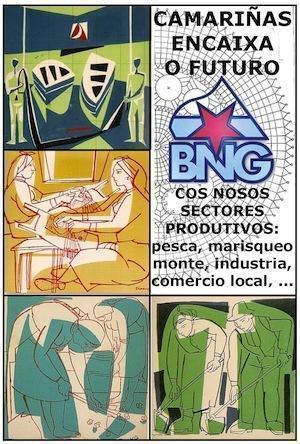 Campana do BNG Camarinhas cos sectores produtivos O BNG de Camariñas lanza unha campaña para cos sectores produtivos