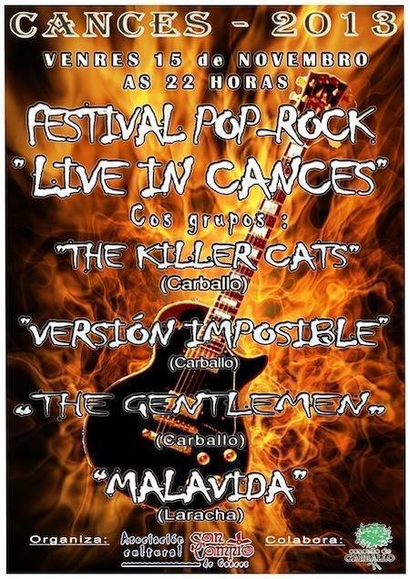 Festival-Live-in-Cances Festival Live in Cances de Carballo 2013