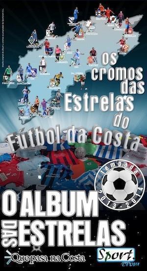 Album de cromos do Futbol da COsta Album de cromos do Futbol da COsta
