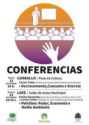 Charlas mediambientais en Carballo e Laxe Charlas mediambientais en Carballo e Laxe