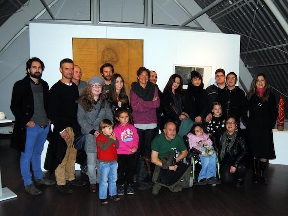 Artistas da Costa da Morte na exposicion Miradas 2 de Carballo Artistas da Costa da Morte na exposicion Miradas 2 de Carballo