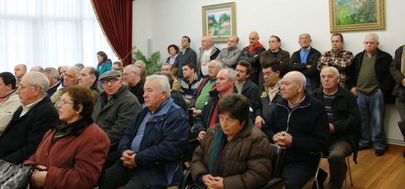 Vecinos de Carantona no pleno de Vimianzo Vecinos de Carantona no pleno de Vimianzo