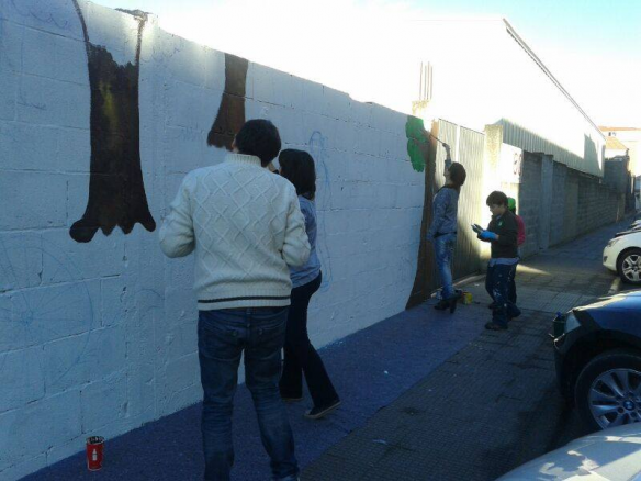 Pintamos moito con Senda Nova Pintamos moito con Senda Nova
