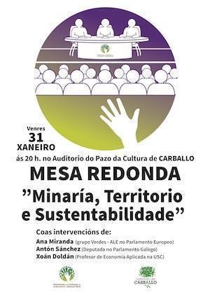 Mesa Redonda sobre Minaria en Carballo sobre a mina de Corcoesto Mesa Redonda sobre Minaria en Carballo sobre a mina de Corcoesto