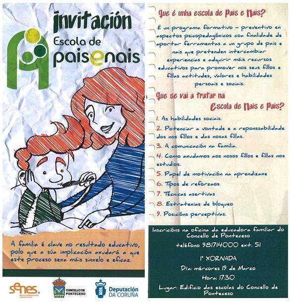 Escola de Pais e Nais en Ponteceso Escola de Pais e Nais en Ponteceso