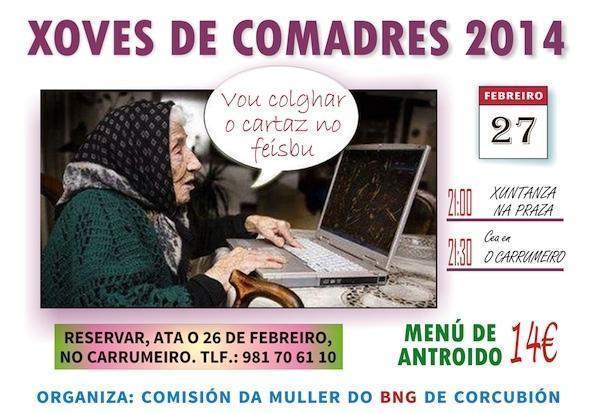 Xoves de Comadres en Corcubion 2014 Xoves de Comadres en Corcubion 2014