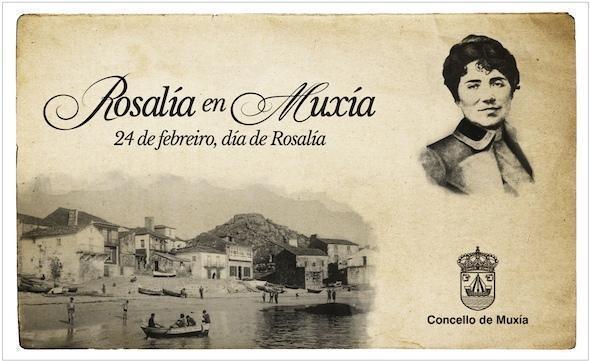 Tarxeta polo Dia de Rosalia do Concello de Muxia Tarxeta polo Dia de Rosalia do Concello de Muxia