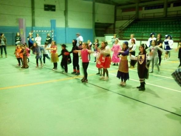 Zumba disfrazados en Santa Comba Zumba disfrazados en Santa Comba