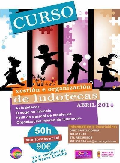 Curso de Ludotecas en Santa Comba Curso de Ludotecas en Santa Comba