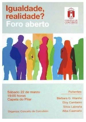 Foro aberto sobre a Muller en Corcubion Foro aberto sobre a Muller en Corcubion