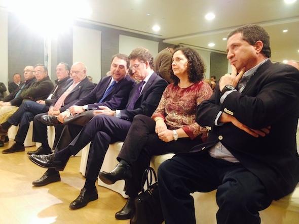 Feijoo e Negreira no Comite do PP de Santa Comba Feijoo e Negreira no Comite do PP de Santa Comba
