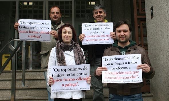 Membos da Mesa de Bergantinos polos toponimos en galego na Deputacion da Coruna Membos da Mesa de Bergantinos polos toponimos en galego na Deputacion da Coruna