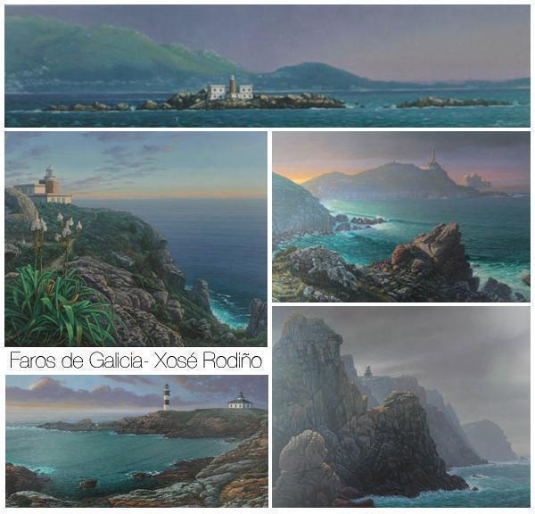 Exposicion de Faros de Galicia de Xose Rodino no Vilan Exposicion de Faros de Galicia de Xose Rodino no Vilan