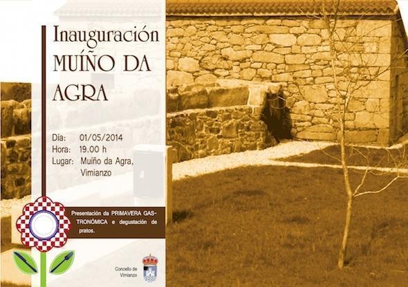 Inauguracion do Muino da Agra en Vimianzo Inauguracion do Muino da Agra en Vimianzo