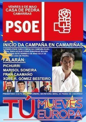 O PSOE abre a campana en Camarinas O PSOE abre a campana en Camarinas