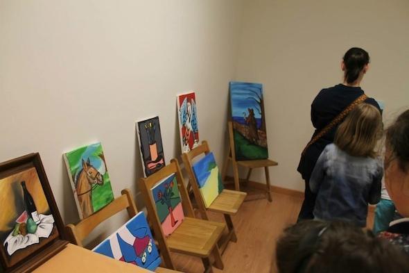 Obras da Escola de Arte de Ponteceso Obras da Escola de Arte de Ponteceso