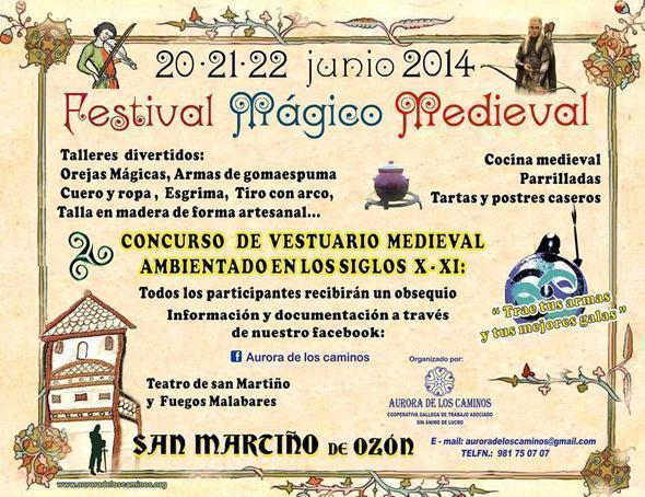 Festival Maxico Medieval no Mosteiro de San Martino de Ozon Festival Maxico Medieval no Mosteiro de San Martino de Ozon