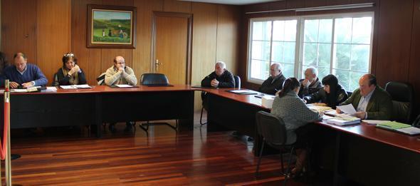 Imaxe dun Pleno en Coristanco Imaxe dun Pleno en Coristanco