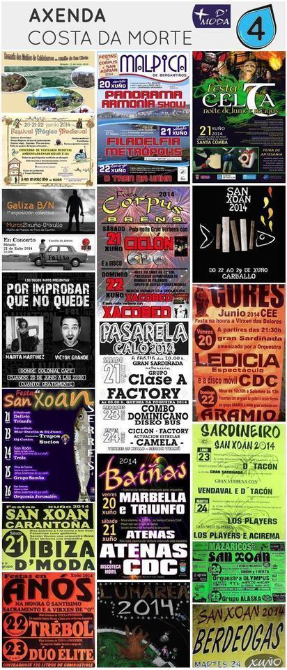 Axenda Costa da Morte San Xoan 2014