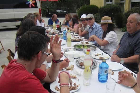 Comilona de Integro para pechar o curso Comilona de Integro para pechar o curso
