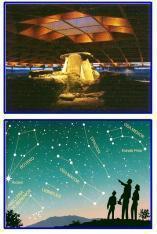 Noite de estrelas no Dolmen de Dombate Noite de estrelas no Dolmen de Dombate