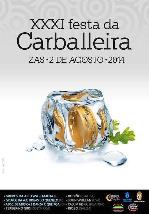 Cartel da Festa da carballeira zas 2014 Cartel da Festa da carballeira zas 2014
