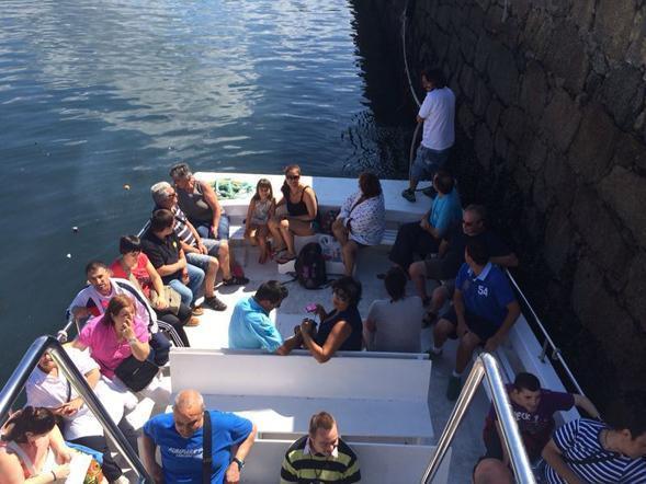 A familia de Aspadex en Cruceros Fisterra Aspadex na Lonxa de Fisterra