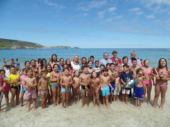 Participantes no Concurso de Castelos de Area de Malpica Participantes no Concurso de Castelos de Area de Malpica