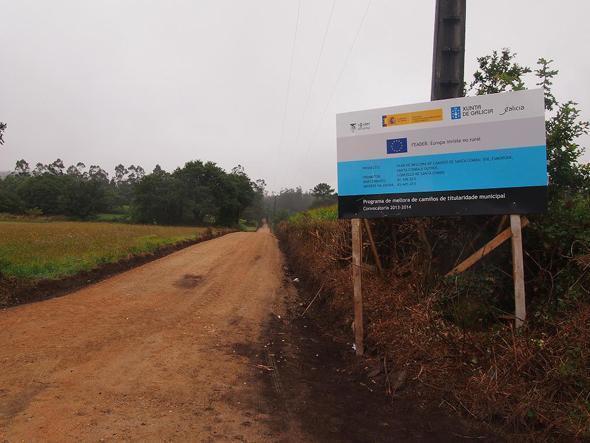 Obras de mellora nas Abeleiras-Santa Comba Obras de mellora nas Abeleiras-Santa Comba