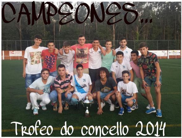 Zas campion xuvenil do Trofeo Concello de Zas-Foto-Sp Zas O Zas quedou segundo no Torfeo do Concello-Foto-Santi Soneira