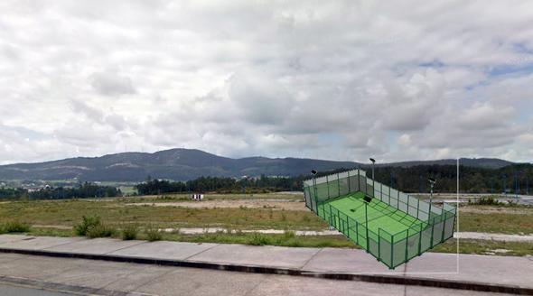 Padel no Poligono de Vimianzo