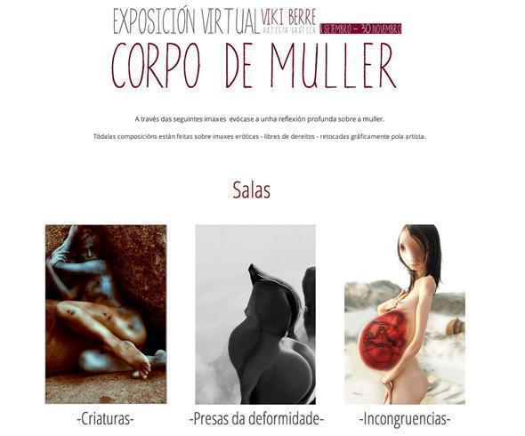 Viki Berre expon Corpo de Muller