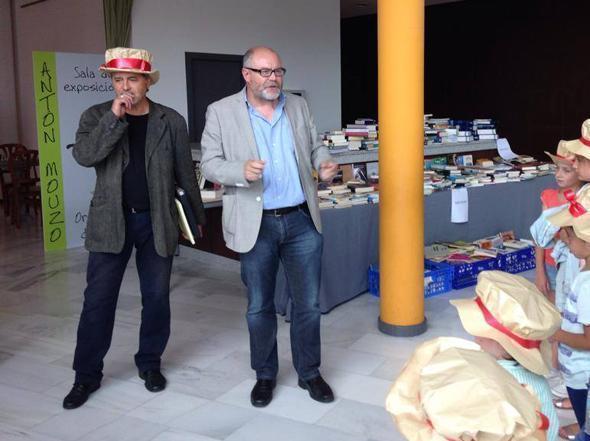 Manolo Rivas e o alcalde de Vimianzo Manolo Rivas e o alcalde de Vimianzo