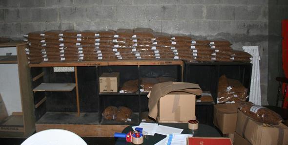 Operacion Humo contra Trafico de tabaco en Carballo 2