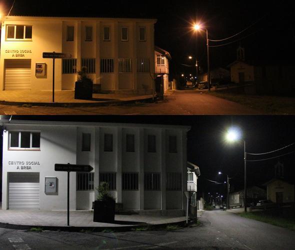 Antigo e novo alumeado de Carballo Antigo e novo alumeado de Carballo