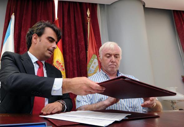 O imputado Perfecto Fuentes co presidente da Deputacion O imputado Perfecto Fuentes co presidente da Deputacion