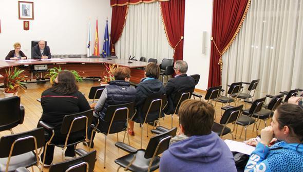Charla cos empresarios de Vimianzo sobre o Nadal Charla cos empresarios de Vimianzo sobre o Nadal