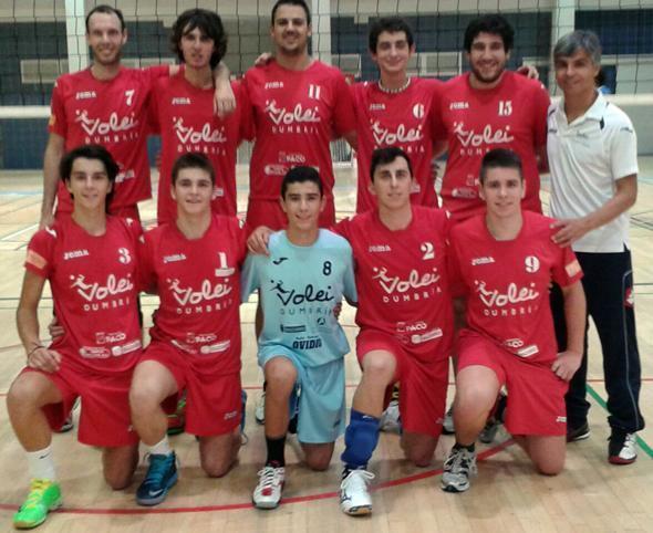 O primeiro equipo Senior da historia do Volei Dumbria O primeiro equipo Senior da historia do Volei Dumbria